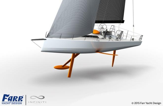 The Infiniti 53 is the first result of Infiniti Yachts’ collaboration with Farr Yacht Design © Farr Yacht Design